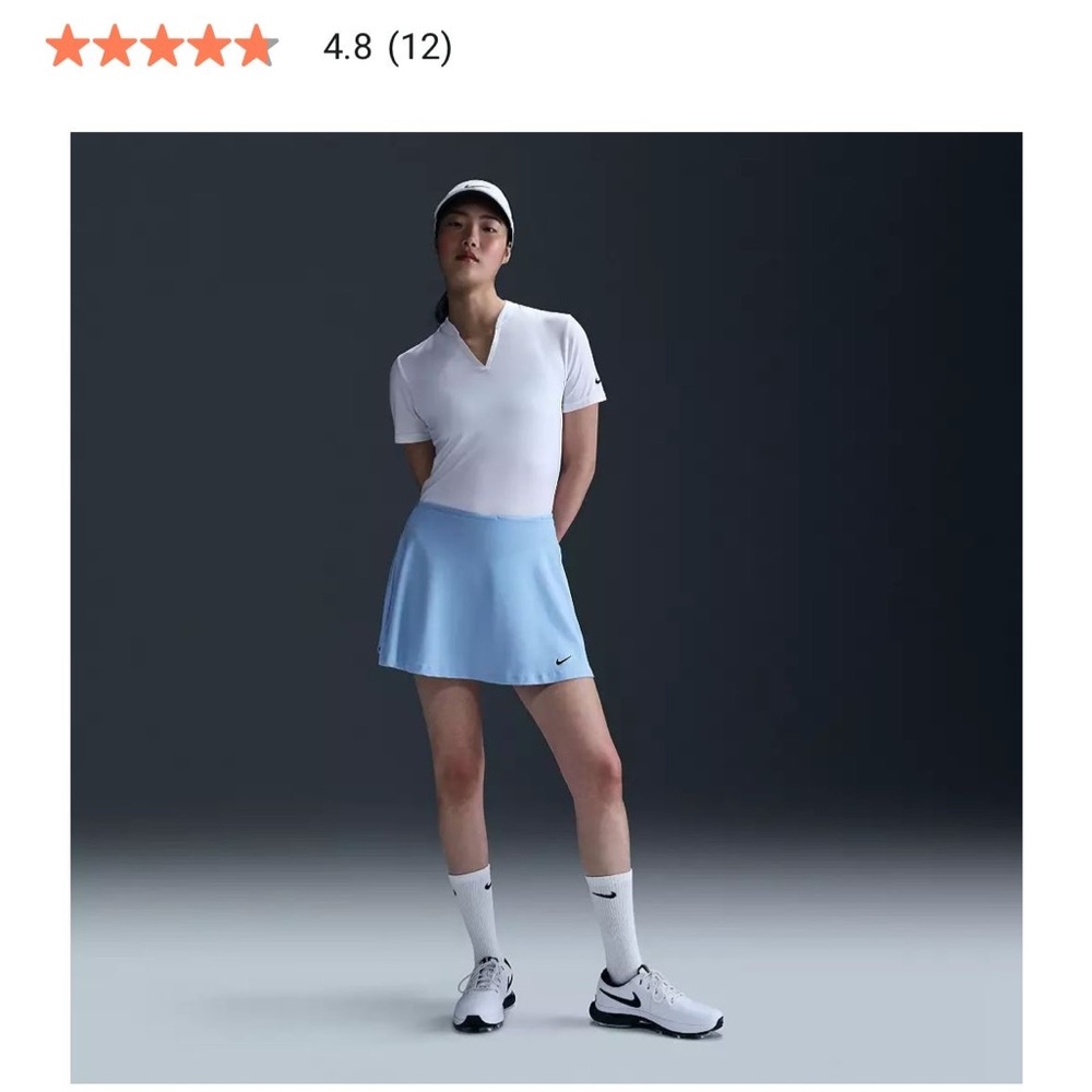 Nike Women's Sky Blue Skater Skirt